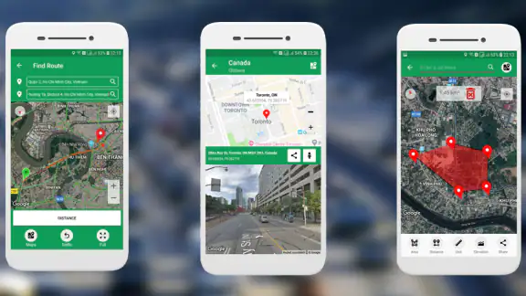 Bản đồ đường đi - Định vị GPS screenshot