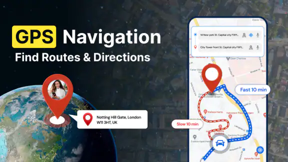 Bản đồ GPS -Ứng dụng dẫn đường screenshot