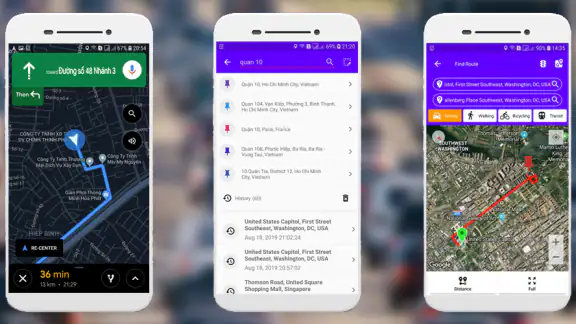 Bản đồ tính khoảng cách screenshot