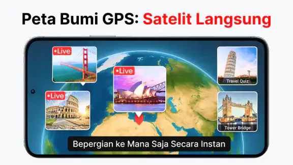 Bản đồ Trái Đất GPS Vệ tinh screenshot