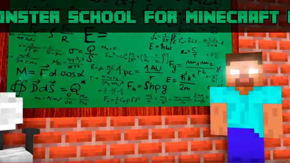 Bản mod Monster School MCPE screenshot