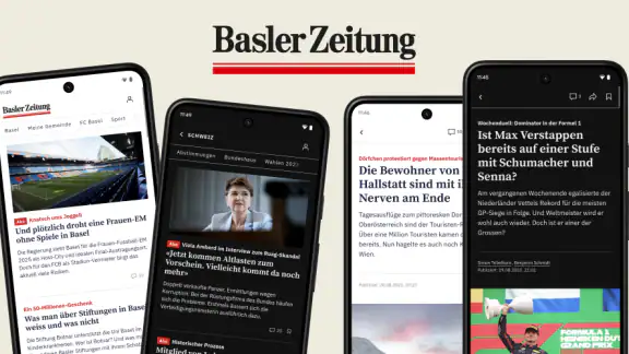 Basler Zeitung Nachrichten screenshot