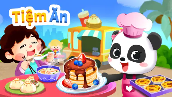 Bé Gấu Trúc Nấu Bữa Sáng screenshot