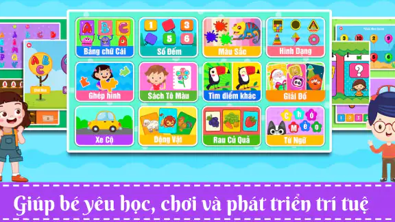 Bé Học Bảng Chữ Cái, Số Đếm screenshot
