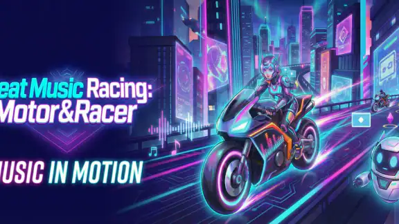Beat Music Racing: Motor&Racer screenshot