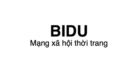 BIDU – Thời Trang & Mỹ Phẩm screenshot