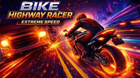 Bike Highway Racer TV screenshot