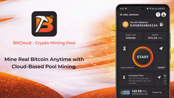 BitCloud - Crypto Mining Pool screenshot