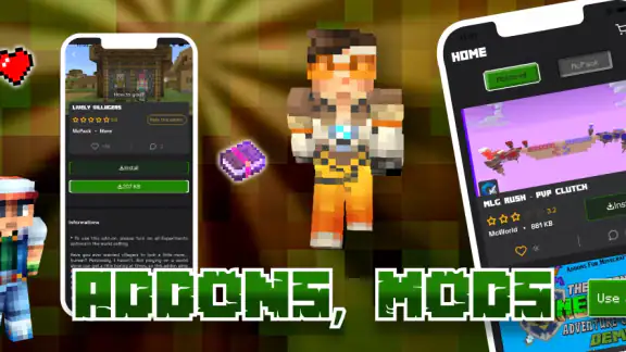 Block Mods: Addon và Bản đồ screenshot