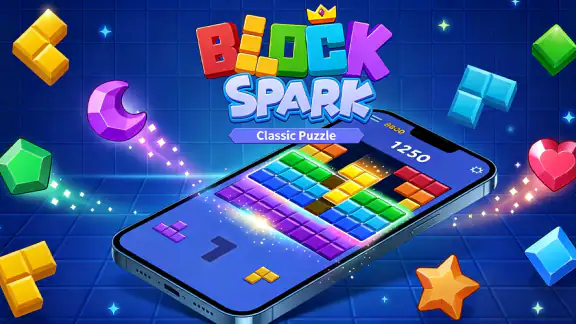 Block Spark: Puzzle Cổ Điển screenshot