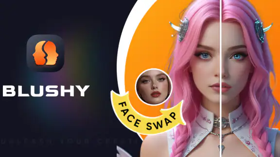 Blushy-Face Swap,AI Tool&Talk screenshot