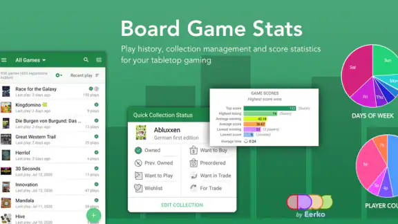 Board Game Stats screenshot