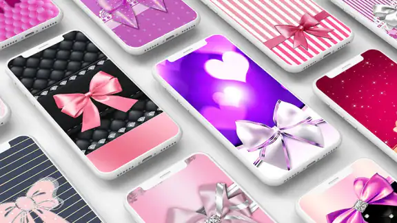 Bow Wallpaper Cute Backgrounds screenshot
