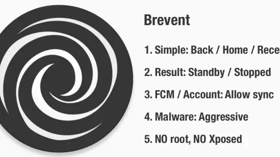 Brevent screenshot