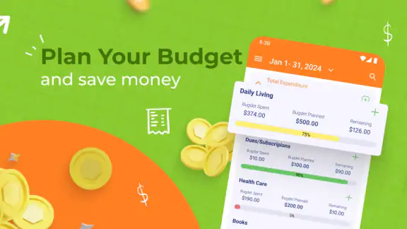 Budget planner—Expense tracker screenshot