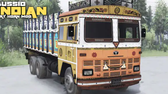 Bussid Indian Livery Horn Mod screenshot