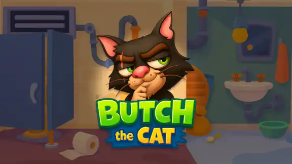 Butch the Cat: Pet Care Games screenshot