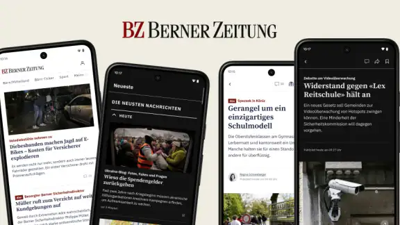 BZ Berner Zeitung Nachrichten screenshot