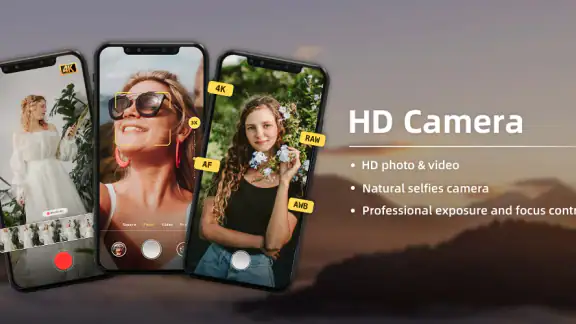 Camera HD cho Android 2026 screenshot