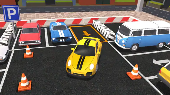 Car Parking 3D Pro: Siêu đỗ xe screenshot