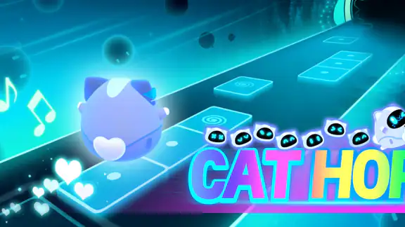 Cat Hop:Trò chơi âm nhạc Piano screenshot