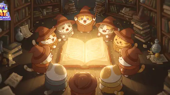Cat Magic School : Cute Tycoon screenshot