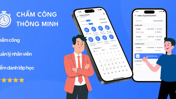 Chấm công, Bảng công và Lương screenshot