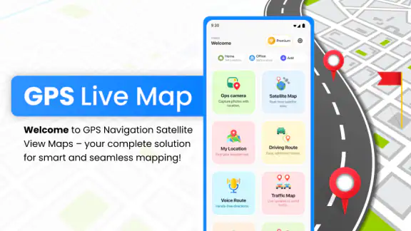 Chế độ xem vệ tinh - Bản đồ 3D screenshot