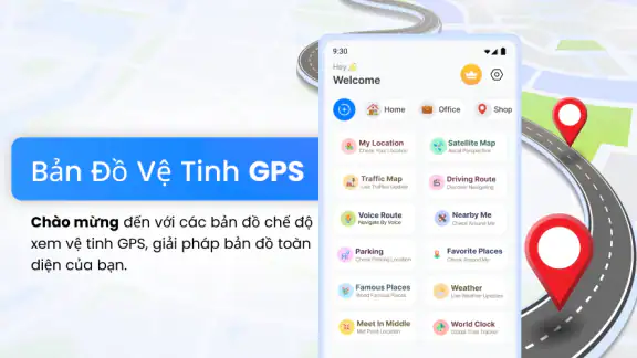 Chế độ xem vệ tinh - Earth Map screenshot