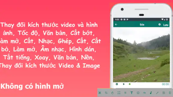 Chỉnh sửa video và hình ảnh screenshot