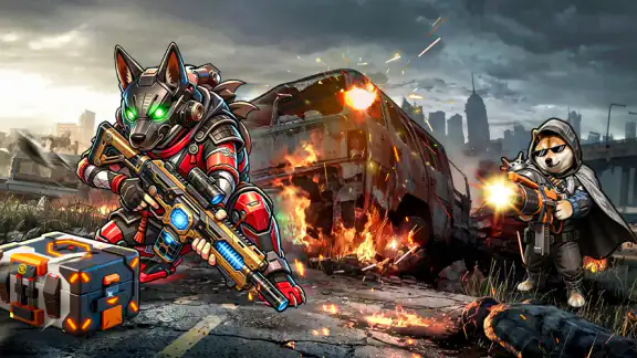 Chó Chiến: Game Bắn Súng screenshot