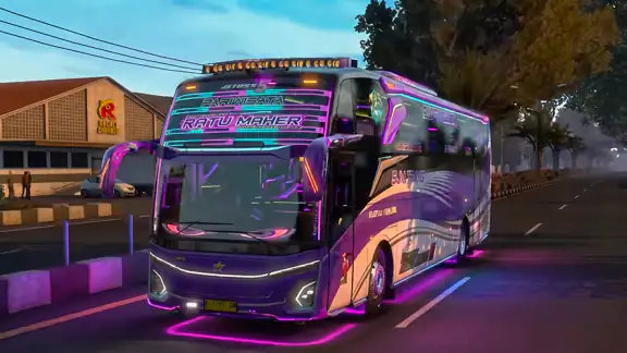 chơi lái xe buýt ngoại tuyến screenshot