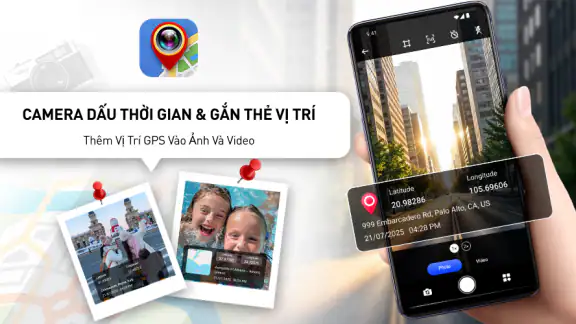 Chụp Ảnh Định Vị: Tọa Độ GPS screenshot