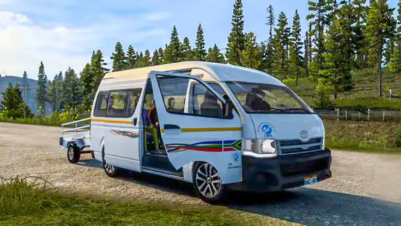 City Van Game Simulator 3D screenshot