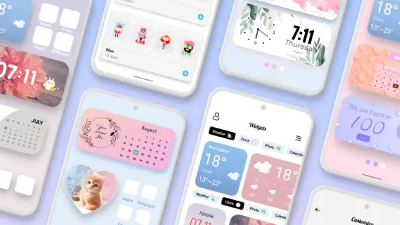 Colorful Widget - Magic Widget screenshot