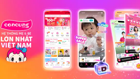 Con Cưng - Tã Sữa Khuyến Mãi screenshot
