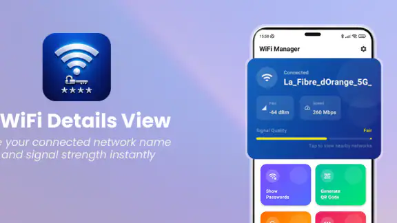 Connected Wifi Info screenshot