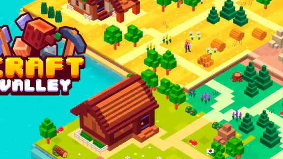 Craft Valley - Building Game screenshot