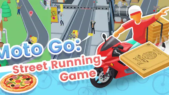 Crazy Pizza: Giao Hàng Moto screenshot