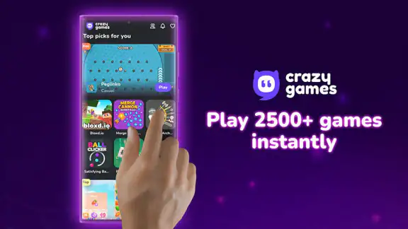 CrazyGames: Với 2500+ trò chơi screenshot