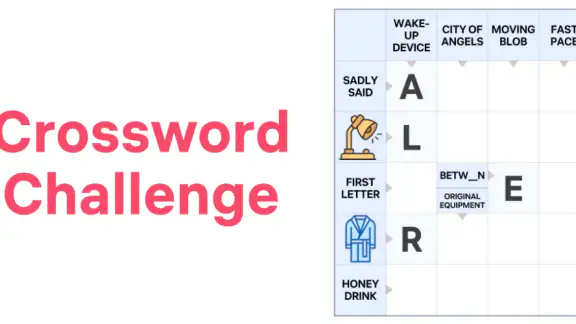Crossword Challenge screenshot