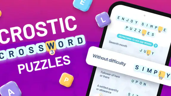 Crostic Crossword-Word Puzzles screenshot