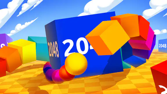 Cube Arena 2048: Hợp nhất screenshot