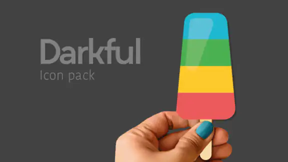 Darkful - Icon Pack screenshot