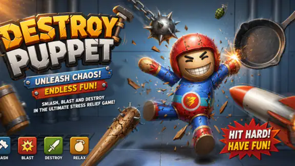 Destroy Puppet -Ragdoll Launch screenshot