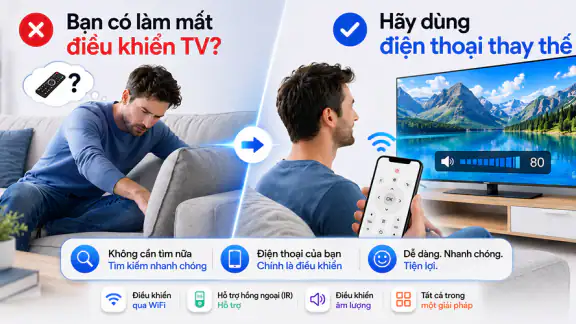 điều khiển tivi: từ xa đa năng screenshot
