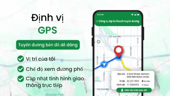 Định vị GPS- Easy Map Route screenshot