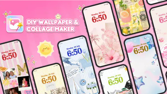 DIY Wallpaper - Collage Maker screenshot