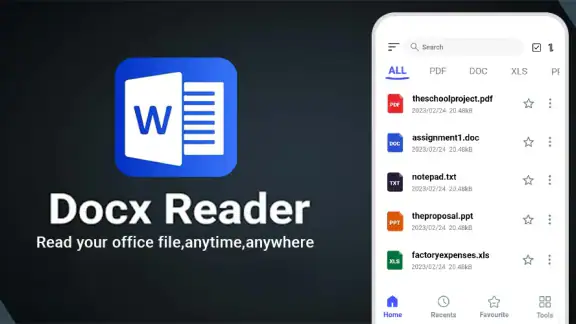 Docx Reader & Word Office screenshot