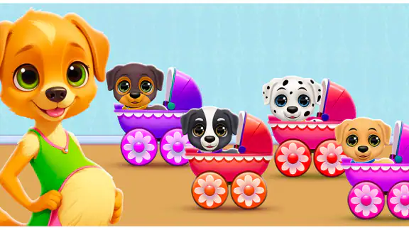 Dog Parenting fun Games screenshot